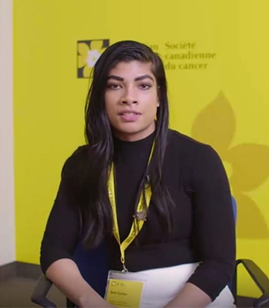 Srini Correa, breast cancer caregiver.