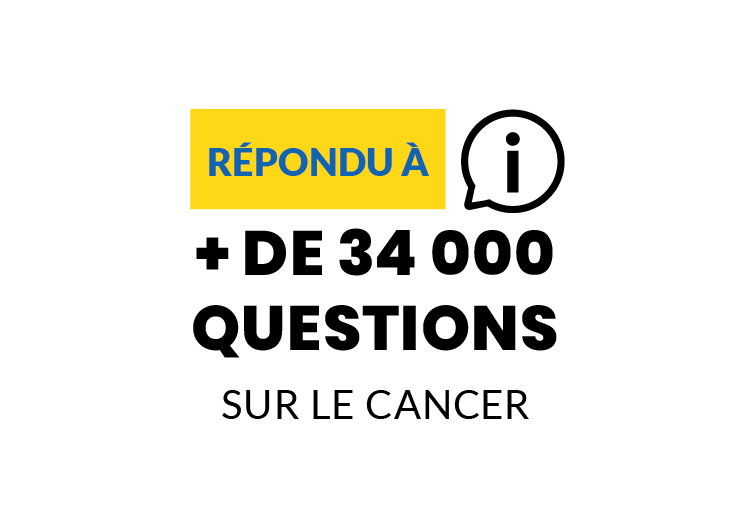 Answered 34,000+ questions about cancer