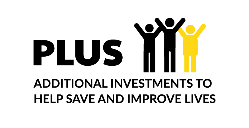 Plus, additional investments to help save and improve lives