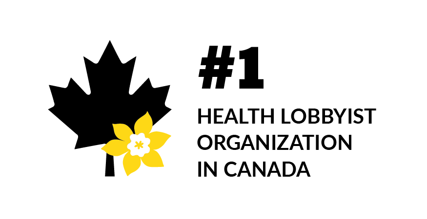 #1 health lobbyist organization in Canada