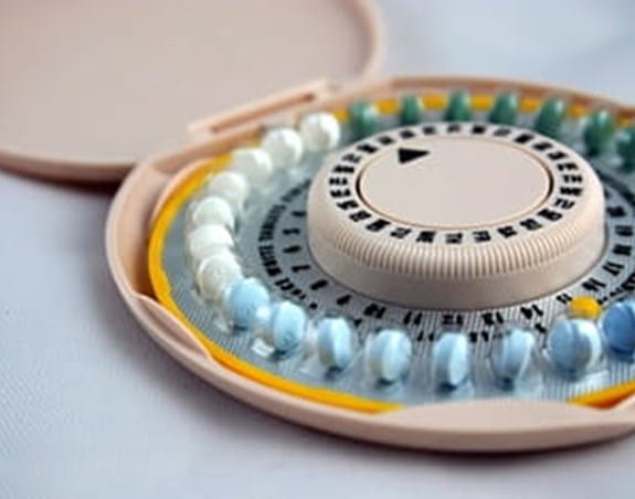 A pack of birth control pills